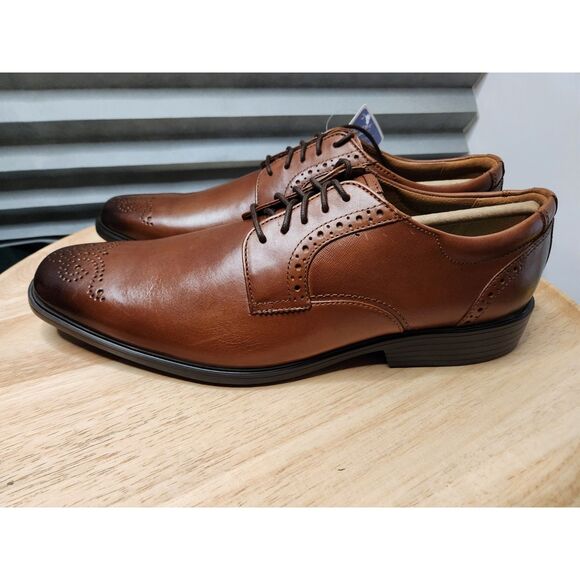 Clarks Clarkslite Men’s Dress Shoes – Size 13, Tan Combi, New in Box - Picture 7 of 13